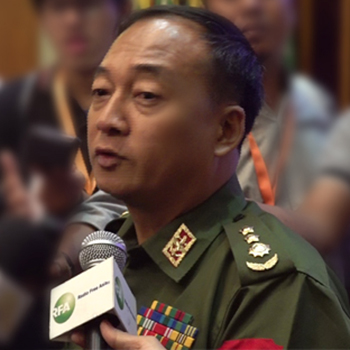 အပစ်အခတ်ရပ်စဲရေး စောင့်ကြည့်ရေးအဖွဲ့ JMC အတွင်းရေးမှူး ၂ ဗိုလ်မှူးကြီး ဝဏ္ဏအောင်