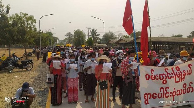 အာဏာသိမ်းမှုကိုဆန့်ကျင်တဲ့အတွက် သေဒဏ်အပြင် ထောင် ၂၂၅ နှစ်ချမှတ်ခံထားရသူ အာဏာသိမ်းမှုကိုဆန့်ကျင်တဲ့အတွက် သေဒဏ်အပြင် ထောင် ၂၂၅ နှစ်ချမှတ်ခံထားရသူ