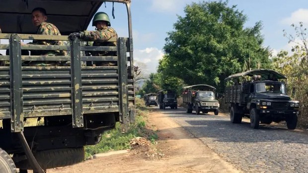 ဖားကန့်က KIA တပ်စခန်းတွေကို စစ်ကောင်စီတပ် ထိုးစစ်ဆင် ဖားကန့်က KIA တပ်စခန်းတွေကို စစ်ကောင်စီတပ် ထိုးစစ်ဆင်