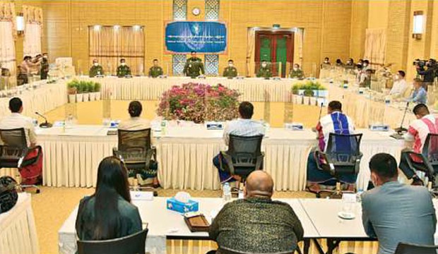 စစ်ကောင်စီ ငြိမ်းချမ်းရေးဆွေးနွေးပွဲ ရလဒ်မထွက် စစ်ကောင်စီ ငြိမ်းချမ်းရေးဆွေးနွေးပွဲ ရလဒ်မထွက်