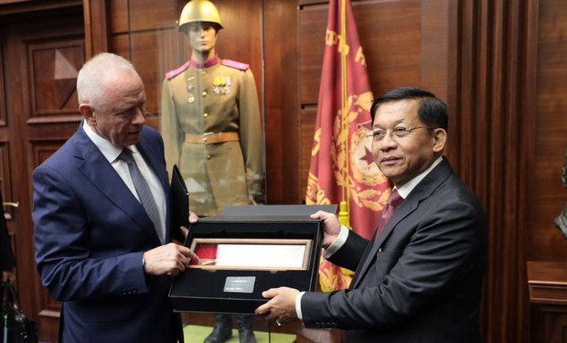 စစ်ကောင်စီနဲ့ရုရှား စစ်ဘက်ဆိုင်ရာ ပူးပေါင်းဆောင်ရွက်မည်ဟုဆို စစ်ကောင်စီနဲ့ရုရှား စစ်ဘက်ဆိုင်ရာ ပူးပေါင်းဆောင်ရွက်မည်ဟုဆို