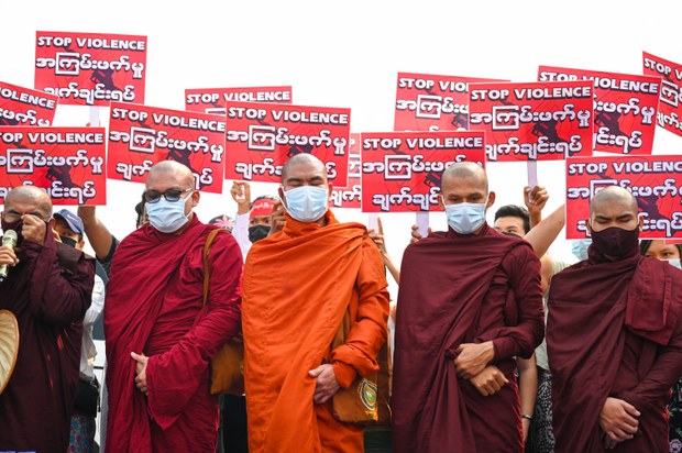 အာဏာသိမ်း ရှစ်လကျော်အတွင်း သံဃာ ၃၆ ပါး ဖမ်းဆီးခံရ အာဏာသိမ်း ရှစ်လကျော်အတွင်း သံဃာ ၃၆ ပါး ဖမ်းဆီးခံရ