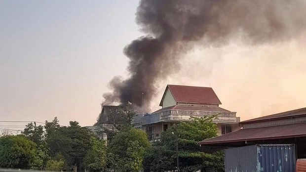 မြဝတီမြို့ကုန်သွယ်ရေးဇုန်အပါအဝင် နေရာငါးခုမှာ တိုက်ပွဲပြင်းထန်နေ