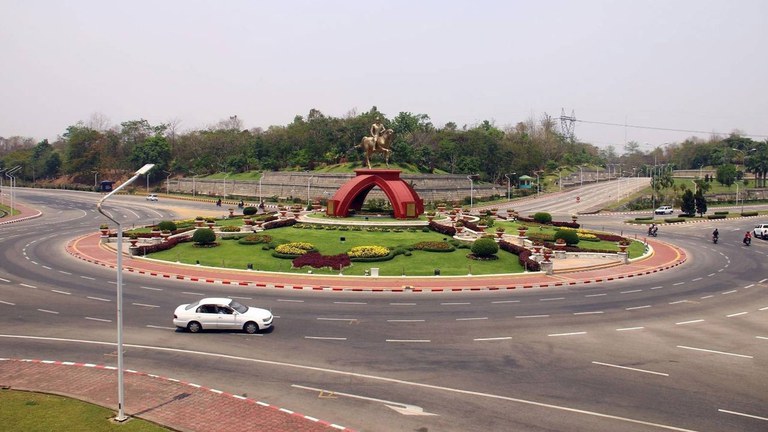 နေပြည်တော်၊ သပြေကုန်းအဝိုင်းအား ၂၀၂၀ ပြည့်နှစ်၊ ဧပြီလက တွေ့ရစဥ်။ (Photo: Citizen Journalist)