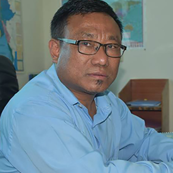 KIO ရဲ့ သတင်းနဲ့ပြန်ကြားရေးတာဝန်ခံ ဗိုလ်မှူးကြီး နော်ဘူ