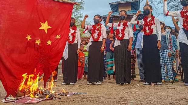 တရုတ်အစိုးရဆန့်ကျင်ရေး စစ်ကိုင်းနဲ့ရန်ကုန်မှာ ဆန္ဒပြ တရုတ်အစိုးရဆန့်ကျင်ရေး စစ်ကိုင်းနဲ့ရန်ကုန်မှာ ဆန္ဒပြ