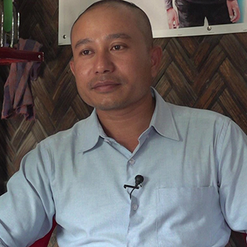 ရခိုင်တိုင်းရင်းသားမျိုးနွယ်များအစည်းအရုံး REC  အတွင်းရေးမှူး ဦးဇော်ဇော်ထွန်း 
