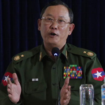 တပ်မတော် သတင်းမှန်ပြန်ကြားရေးအဖွဲ့က ဗိုလ်ချုပ် ထွန်းထွန်းညီ