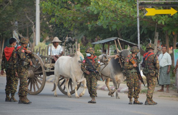 ဆားလင်းကြီးမှာ စစ်ကောင်စီတပ် စစ်ဆင်ရေးဗျူဟာ ပြောင်းလဲလာ