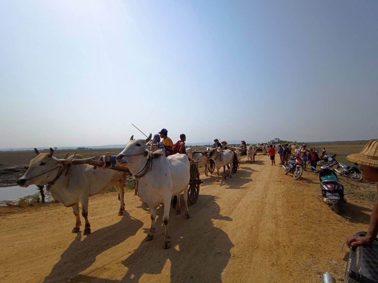 စစ်ကိုင်းတိုင်း၊ စစ်ကိုင်းမြို့နယ်၊ ပဒူတိုက်နယ်မှ စစ်ဘေးဒုက္ခသည်များအား ၂၀၂၃ ခုနှစ် မေလ ၁၉ ရက်နေ့က တွေ့ရစဉ်။ (Photo: Citizen Journalist)