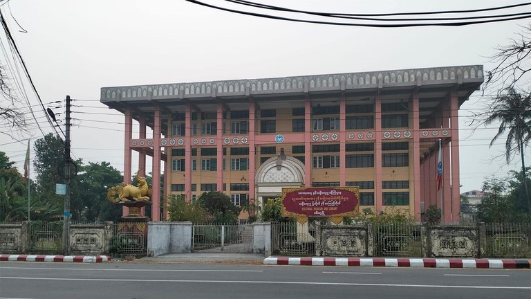 ရခိုင်ပြည်နယ် စစ်တွေမြို့အား ၂၀၂၄ ခုနှစ်၊ ဧပြီလ ၁၆ ရက်နေ့က တွေ့ရစဉ်။ (Photo: Aung Kyaw Zan)