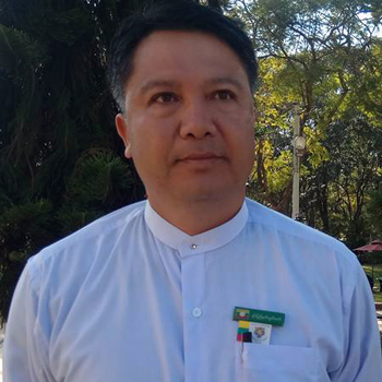 SNLD ပါတီ တွဲဖက်အထွေထွေအတွင်းရေးမှူး ဦးစိုင်းကျော်ညွှန့် 