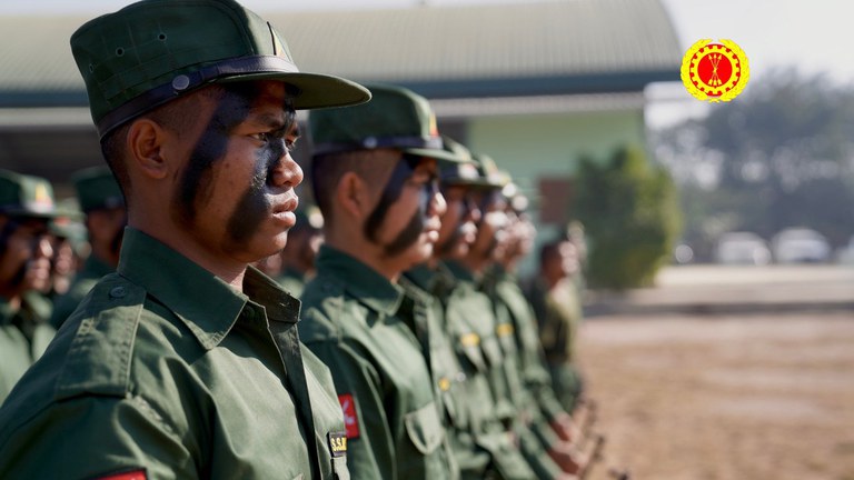 ရှမ်းပြည်တိုးတက်ရေးပါတီ SSPP/SSA တပ်ဖွဲ့ဝင်တချို့အား ၂ဝ၂၃ ခုနှစ်၊ ဇန်နဝါရီလ ၁၄ ရက်နေ့က တွေ့ရစဉ်။ (Photo: SSPP Info)