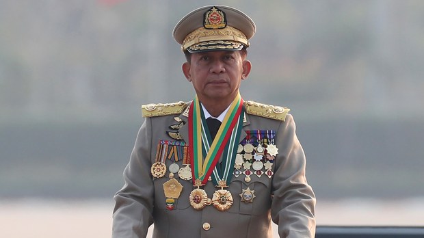 စစ်ခေါင်းဆောင်ကို နာမည်ကျော် ၁ဝဝ စာရင်းမှာ TIME မဂ္ဂဇင်း ထည့်သွင်းဖော်ပြ