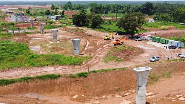 ຂົວມິດຕະພາບລາວ-ໄທ ແຫ່ງທີ່ 5 ຝ່າຍລາວ ກໍ່ສ້າງຫຼ້າຊ້າກວ່າກຳນົດ