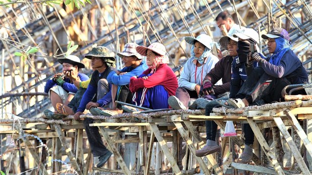 ທາງການໄທຍ ເຣີ່ມຂຶ້ນທະບຽນ ຄົນງານຕ່າງດ້າວ