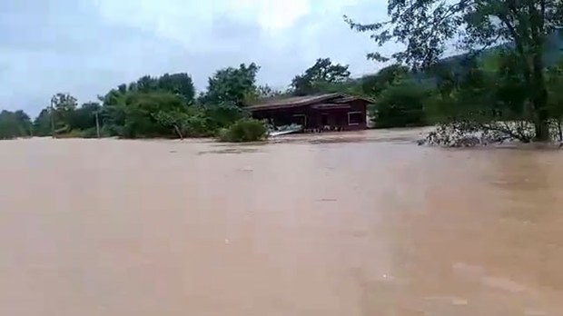 ເຝົ້າຣະວັງ ເຂື່ອນຫ້ວຍລຳພັນໃຫຍ່ ປ່ອຍນ້ຳ