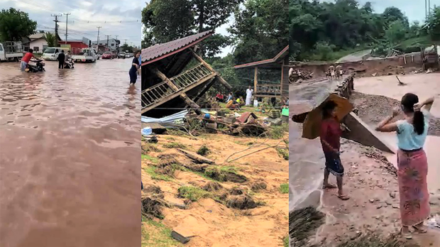 ເກີດນໍ້າຖ້ວມ ກະທັນຫັນ 7 ແຂວງ, ທາງການສັ່ງ ອົບພະຍົບ ເກີດນໍ້າຖ້ວມ ກະທັນຫັນ 7 ແຂວງ, ທາງການສັ່ງ ອົບພະຍົບ