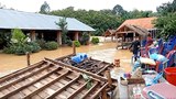 ມ.ໂພນທອງ ຂ.ຫຼວງພຣະບາງ ຖືກນໍ້າຖ້ວມ