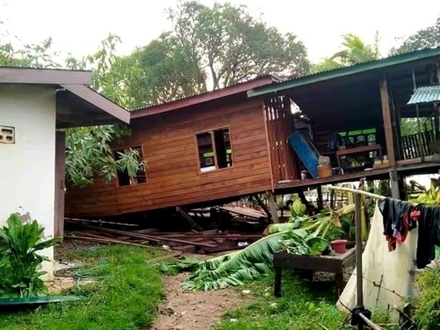 ພະຍຸຣະດູຮ້ອນພັດເຂົ້າ ເມືອງໂຂງ ພະຍຸຣະດູຮ້ອນພັດເຂົ້າ ເມືອງໂຂງ