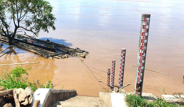 ເຂື່ອນເຊລະນອງ 1 ປ່ອຍນໍ້າອອກຈາກເຂື່ອນ ເຕືອນໃຫ້ຊາວບ້ານ ຮັບມືນ້ຳຖ້ວມ