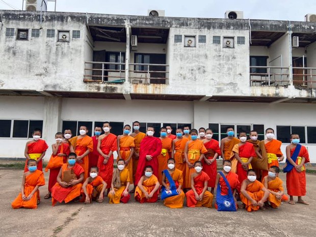 ເດືອດຮ້ອນ ພຣະພິກຂຸສົງ ຕິດໂຄວິດ-19