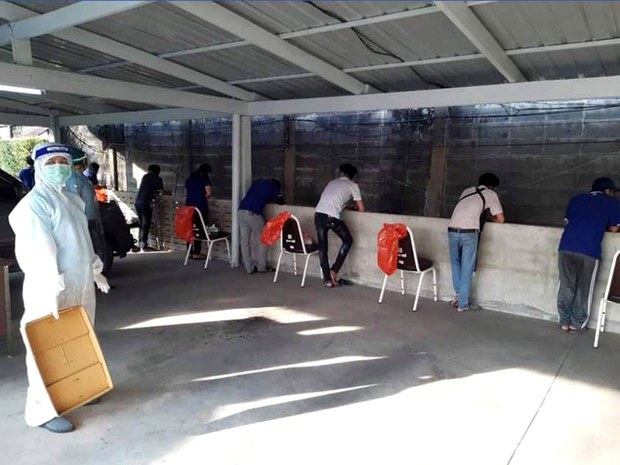 ຄົນງານລາວຕິດເຊື້ອ ໂຄວິດ19 ຢູ່ ໄທຍ