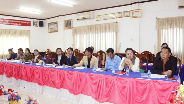 ເຊກອງ ຝຶກອົບຮົມ ການສ້າງສື່ໂຄສະນາ ຕ້ານການຄ້າມະນຸສ