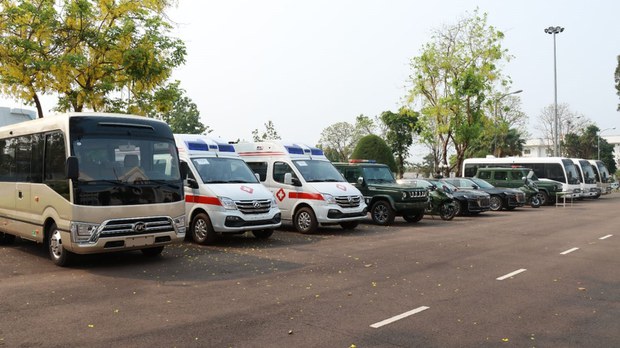ຈີນ ຊ່ອຍພາຫະນະ 79 ຄັນ ແກ່ລາວ ຮັບໃຊ້ ກອງປະຊຸມອາຊຽນ ຈີນ ຊ່ອຍພາຫະນະ 79 ຄັນ ແກ່ລາວ ຮັບໃຊ້ ກອງປະຊຸມອາຊຽນ