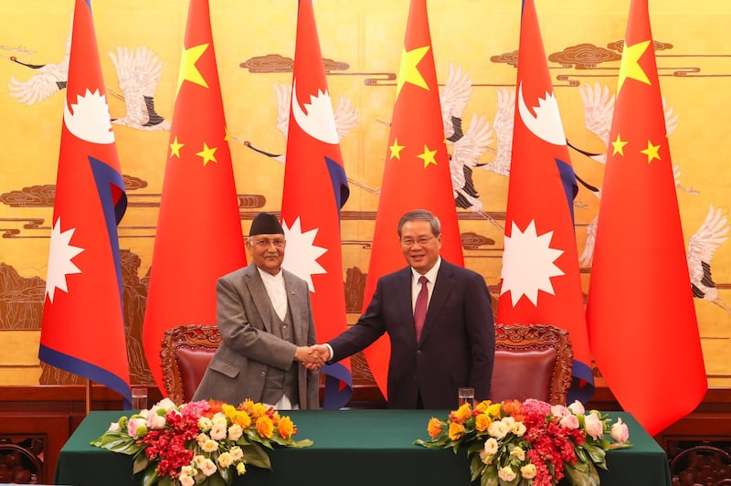 Nepal's Prime Minister Khadga Prasad Oli china Xi Jinping (1).jpg
