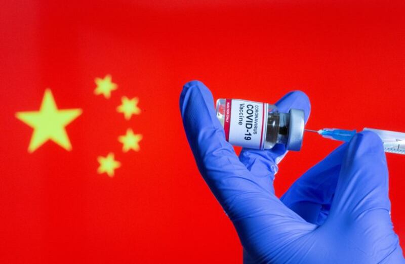 中国的疫苗外交攻势(路透社图片)
