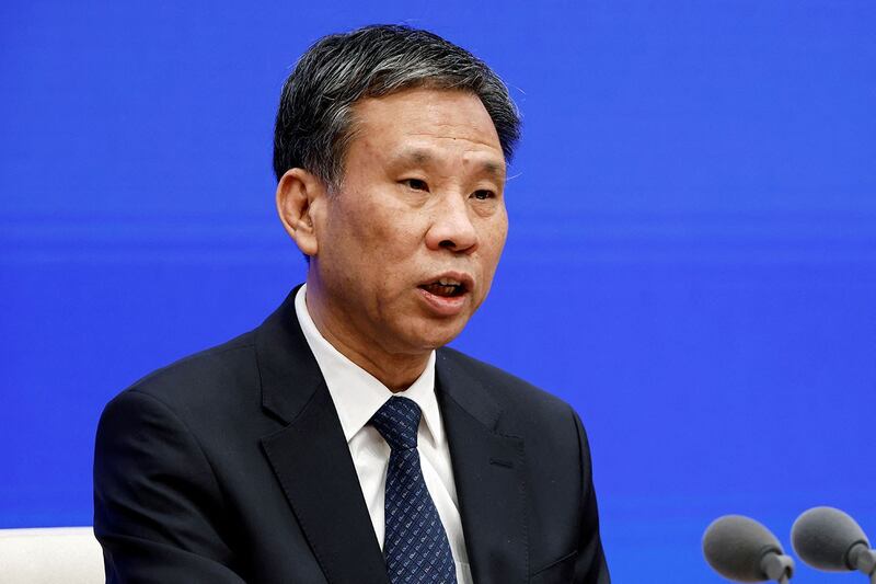 中国财政部长刘昆(路透社)