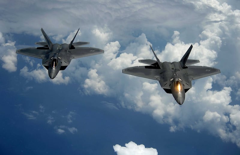 F-22匿踪战机是美国在西太平洋的重要部署。(取自美国空军官网)