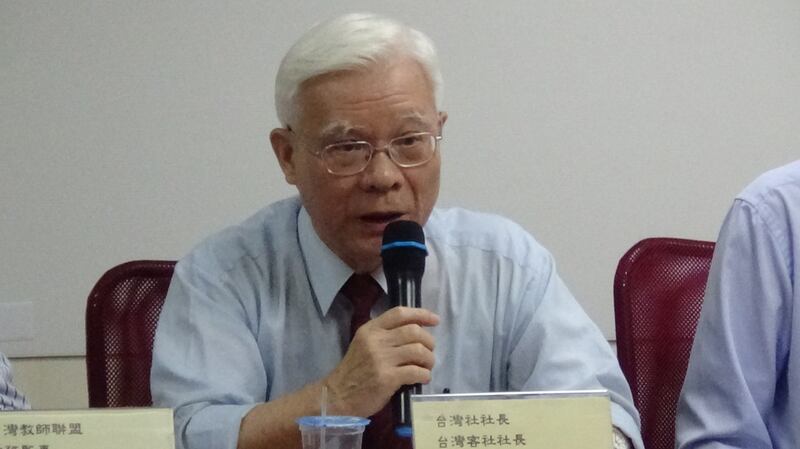台湾社社长张叶森。(记者夏小华摄)