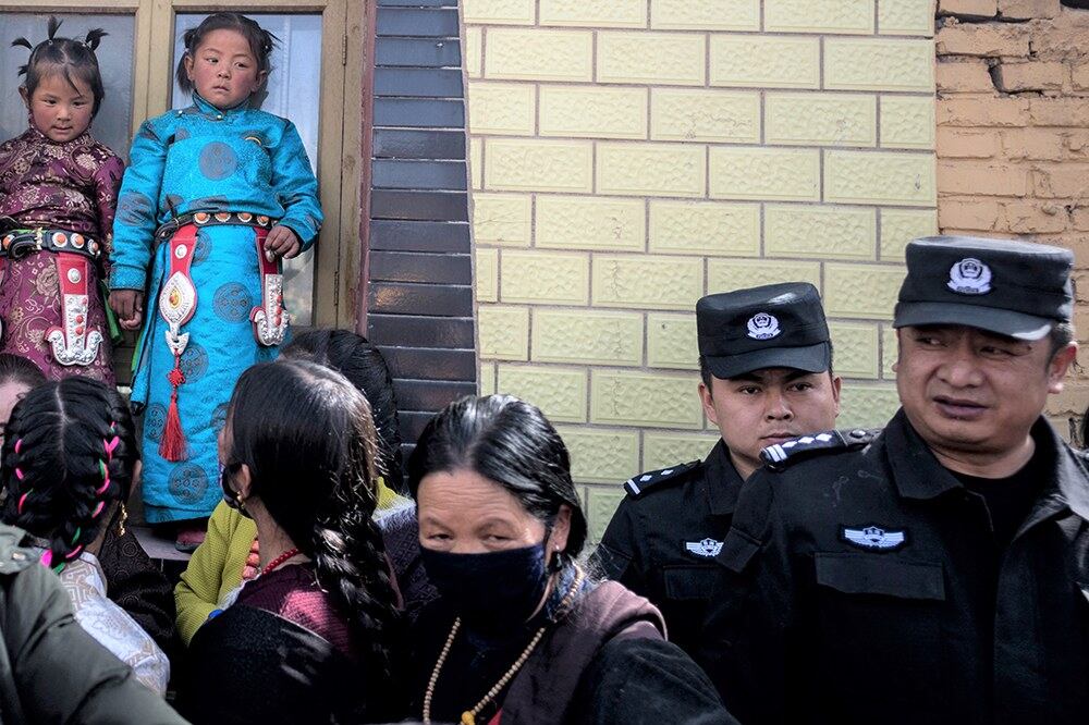 རེབ་གོང་རོང་བོ་དགོན་པའི་སྨོན་ལམ་ཆེན་མོའི་སྐབས། ༢༠༡༨