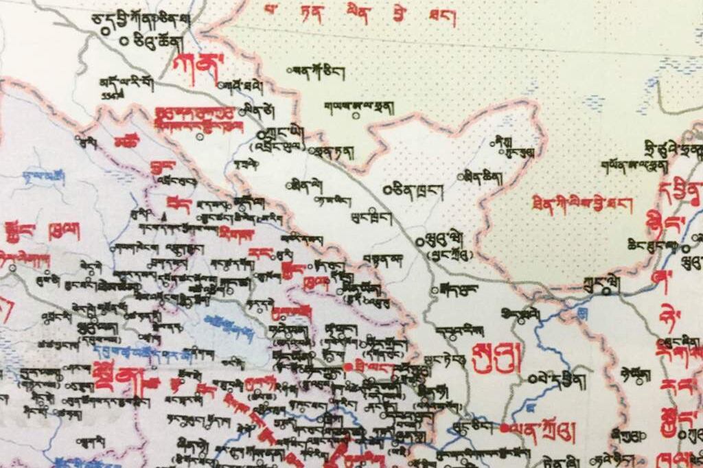 ཀན་སུའུ་ཕྱོགས་ཀྱི་ས་ཁྲ།