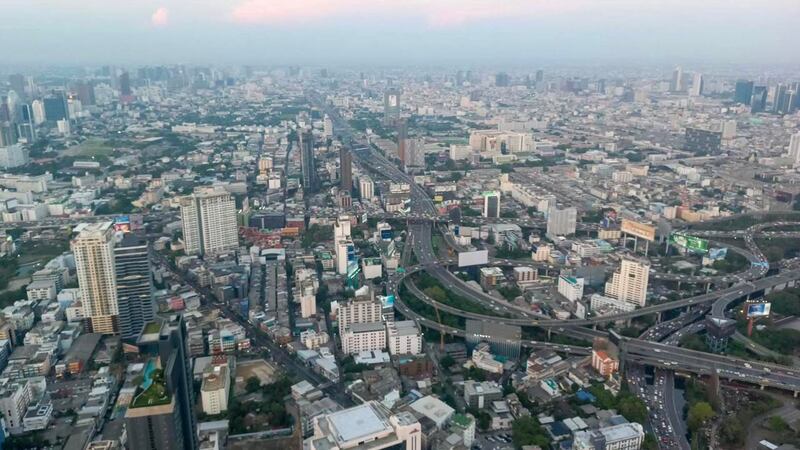 ဘန်ကောက်မြို့တစ်နေရာအား ၂၀၂၄ ခုနှစ်၊ ဖေဖော်ဝါရီလ ၂၈ ရက်နေ့ကတွေ့ရစဥ်။ (Photo: RFA)