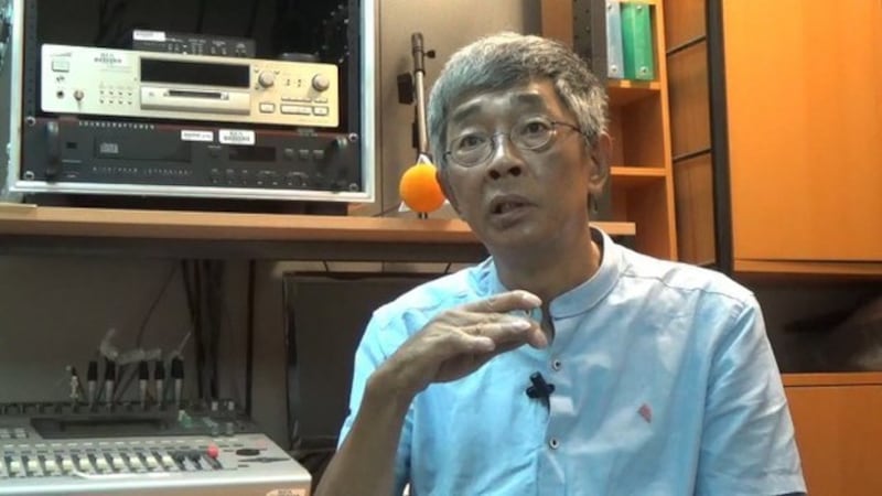 林荣基忧《逃犯条例》 离港打算永居台湾。(黄春梅摄) 