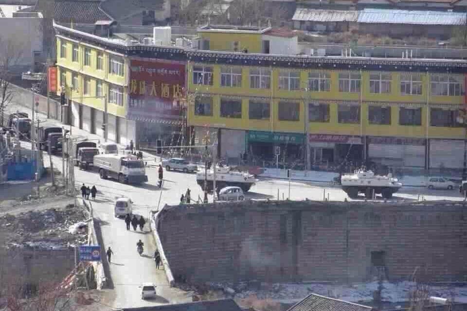 རྒྱ་ནག་གི་ཁམས་བྲག་མགོ་ཕྱོགས་སུ་དམ་དྲག་དང་སུན་གཙེར།