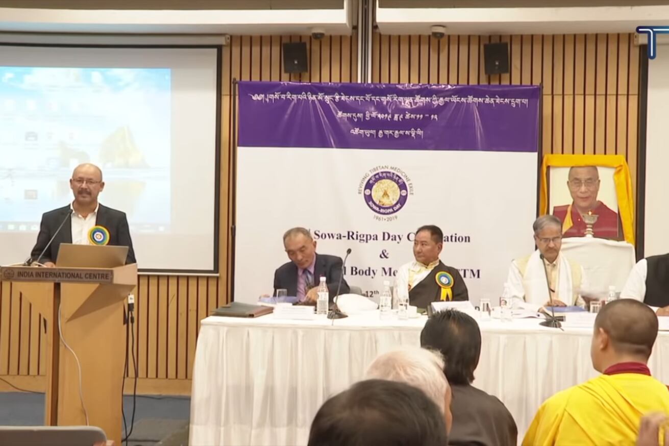 རྒྱ་གར་གྱི་རྒྱལ་ས་ལྡི་ལིར་བོད་ཀྱི་གསོ་བ་རིག་པའི་ཉིན་མོ་ཐེངས་དང་པོ་སྲུང་བརྩི། 2019/9/11