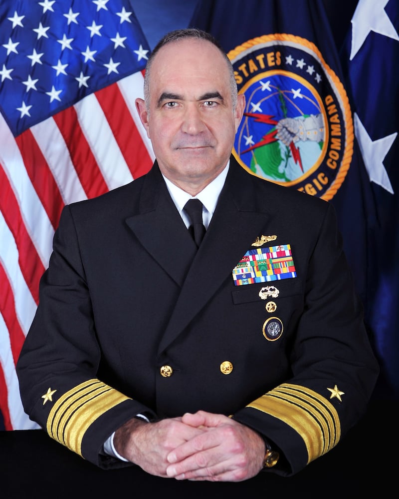 美国战略司令部(USSTRATCOM)司令、海军上将理查德。(USSTRATCOM)