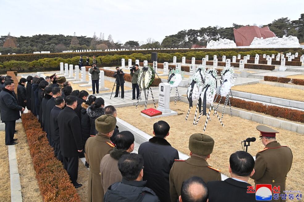 1월 26일 황진영 씨의 영결식이 신미리 애국열사릉에서 열렸다.