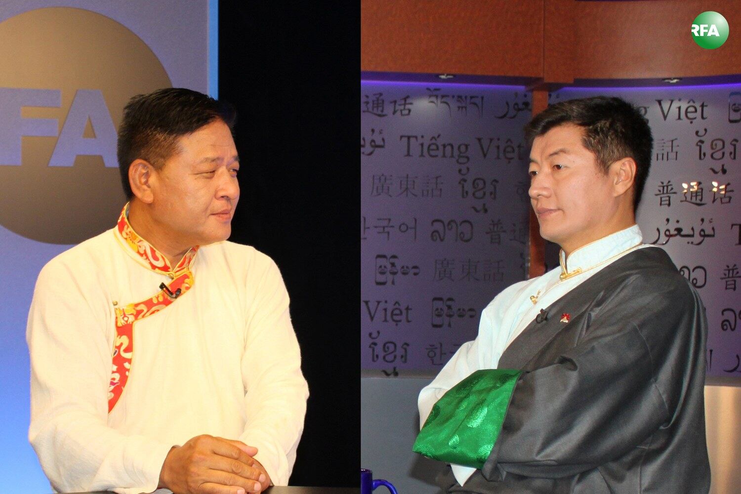 བོད་མི་མང་སྤྱི་འཐུས་ཚོགས་གཙོ་སྤེན་པ་ཚེ་རིང་མཆོག་དང་བོད་མིའི་སྒྲིག་འཛུགས་ཀྱི་སྲིད་སྐྱོང་བློ་བཟང་སེང་གེ་མཆོག་རྣམ་གཉིས། ༢༠༡༥