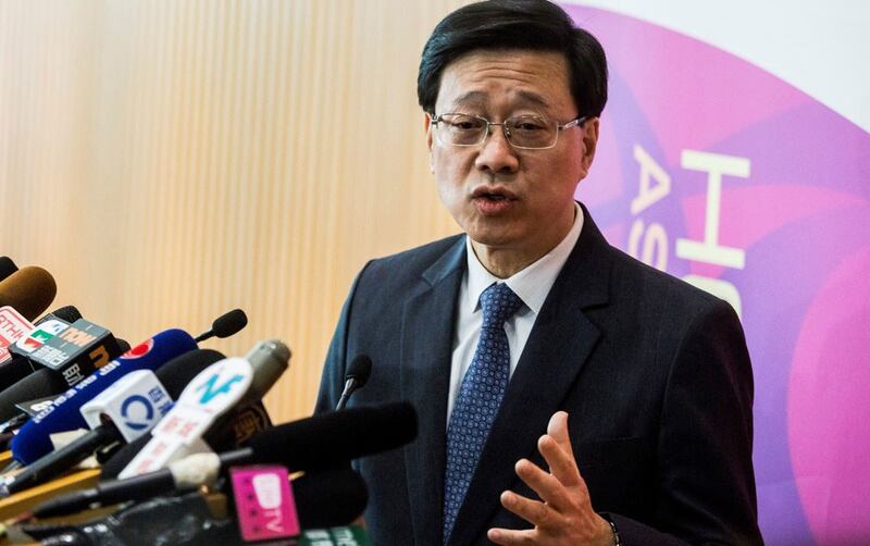 香港保安局局长李家超。(法新社)