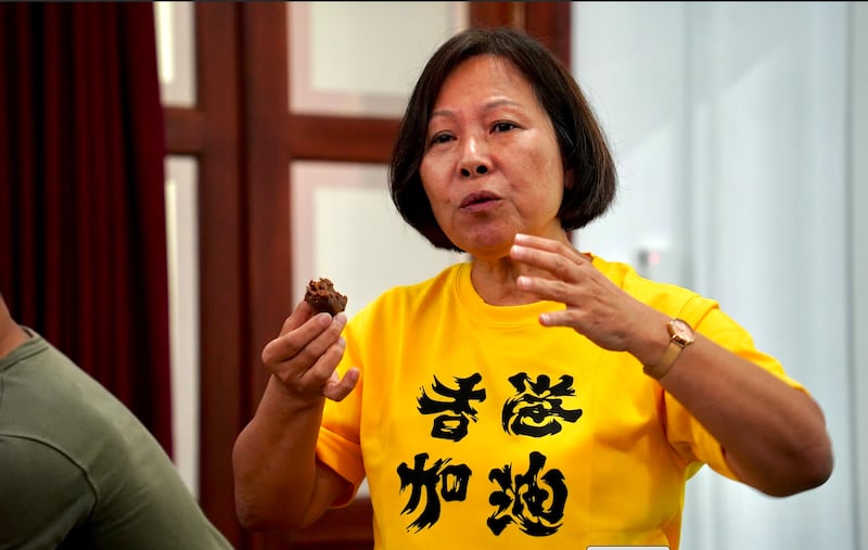 「探監師」林明儀說,希望透過自身分享,讓台灣人了解香港人權及獄中受侵害的狀況