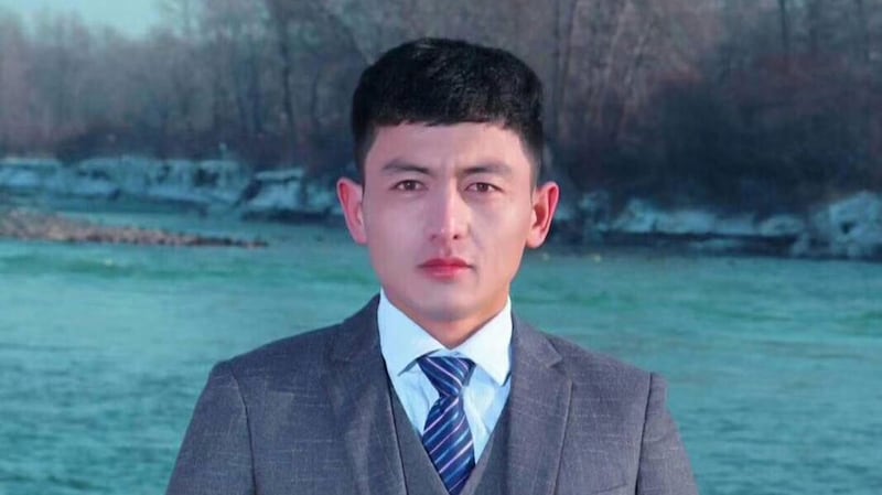 哈萨克族恰力哈力.吐尔勋艾力被判刑15年。(家属提供/记者乔龙)