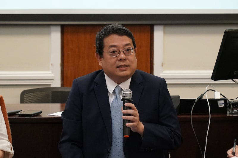 "在英港人初创培育计划"总监容志伟 (石头摄)