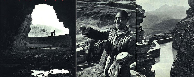 1965年,红旗渠。(维基百科)