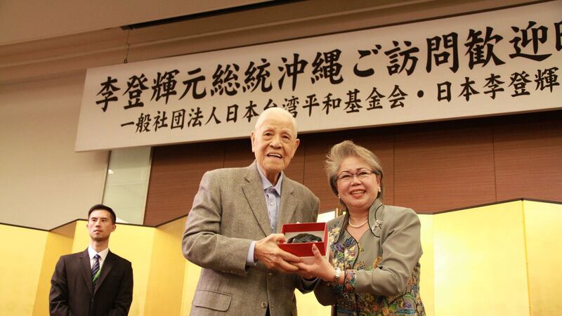 台湾前总统李登辉2018年6月访问日本。(李登辉脸书粉丝页)