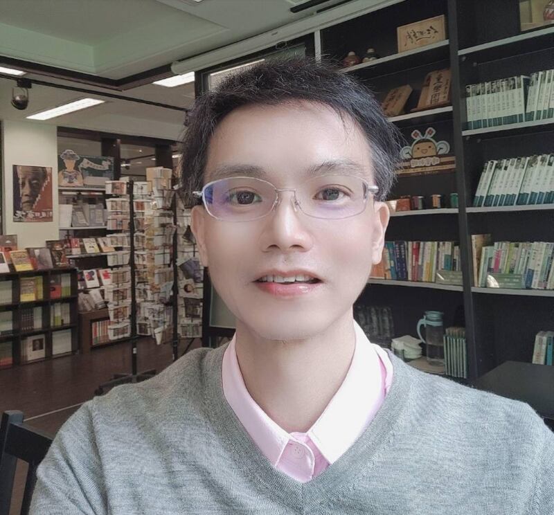 台湾龙华科技大学学者赖荣伟(图)认为,中国人对于掏钱消费有所犹豫。(赖荣伟独家提供,拍摄日期不详)